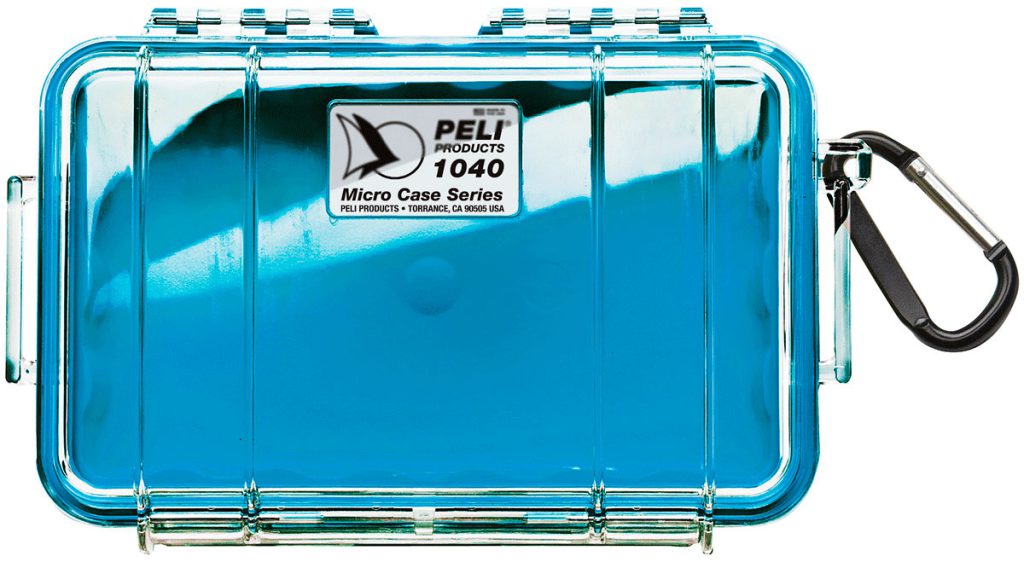 Peli Microcase 1040 met zwart rubber interieur