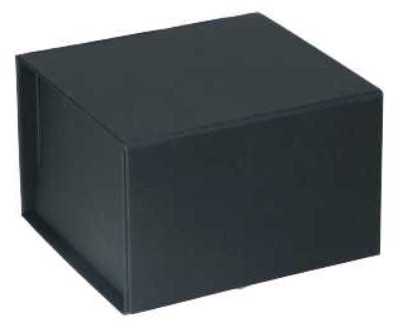Magneetdoos Luxe doos zwart Mat 10x10x7cm 1440gr