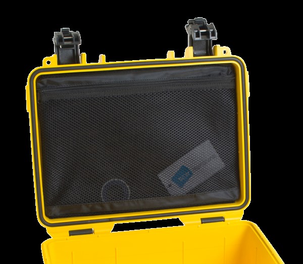 Outdoor Cases Lid Mesh bag (1 pocket, velcro) t.b.v. type 1000 / 2000